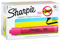 HIGHLIGHTERS, SHARPIE, TANK, CHISEL TIP, PINK, 12/CT MAIN
